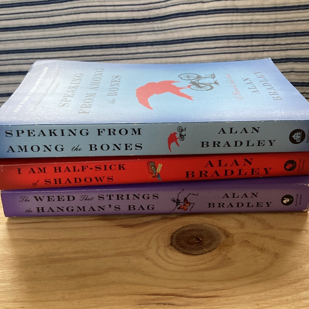 Set of Alan Bradley books